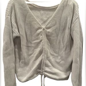 Hollister Middle Cinched Sweater